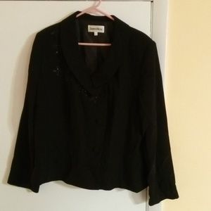 Danny & Nicole jacket black with rinestones 18